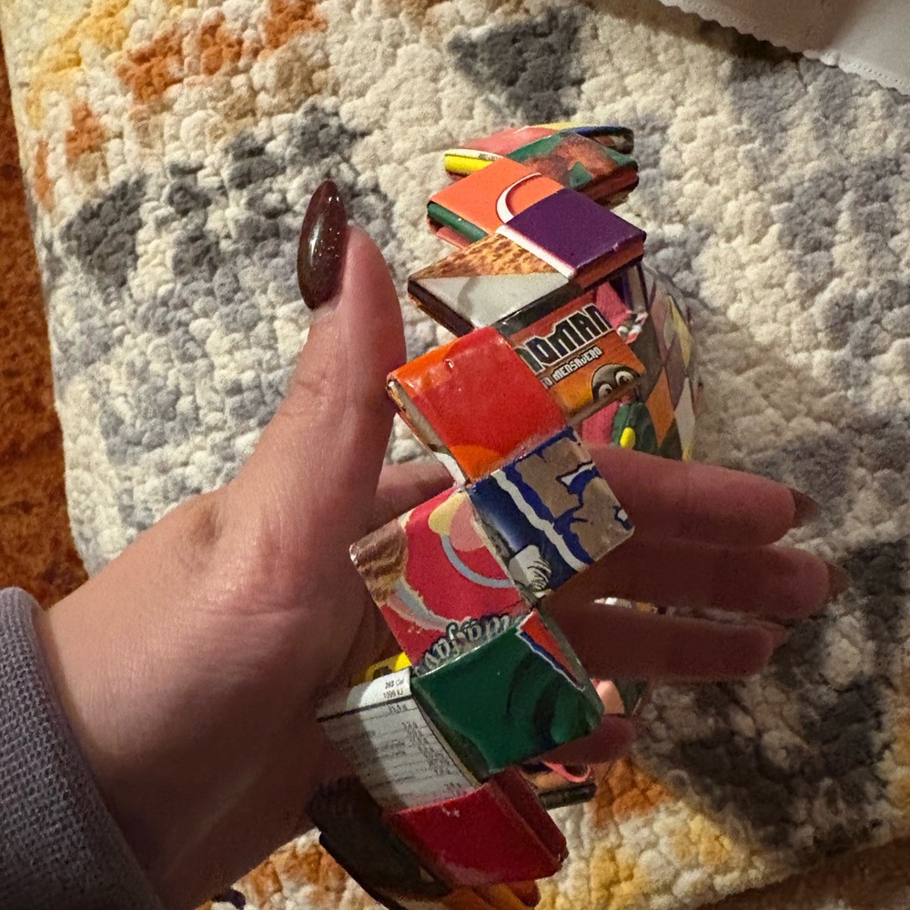 Colorful Woven Women's Bag - Picture 4 of 4